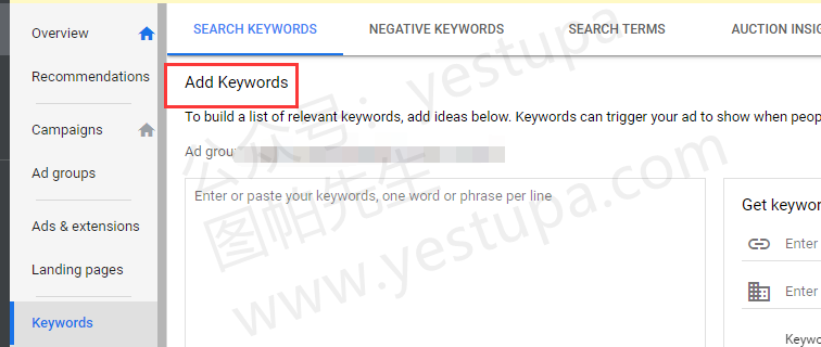 add-keywords