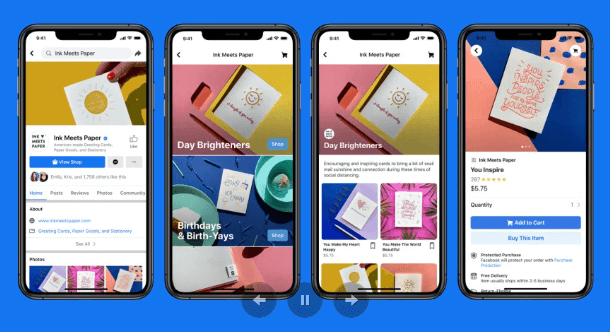Facebook Shops：脸书推出免费商店，帮助小型企业线上销售