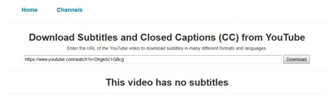 5个免费Youtube视频字幕下载工具