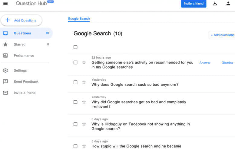 谷歌在美国地区正式发布Google Question Hub——谷歌问题中心