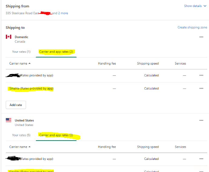 Shopify出现This Order Can’t Be Shipped To The Address You Entered